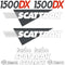 Scat Trak 1500DX Decals