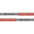 Shibaura SD4340 Decals