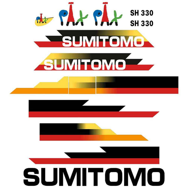 Sumitomo SH330-3 Decal Sticker Set