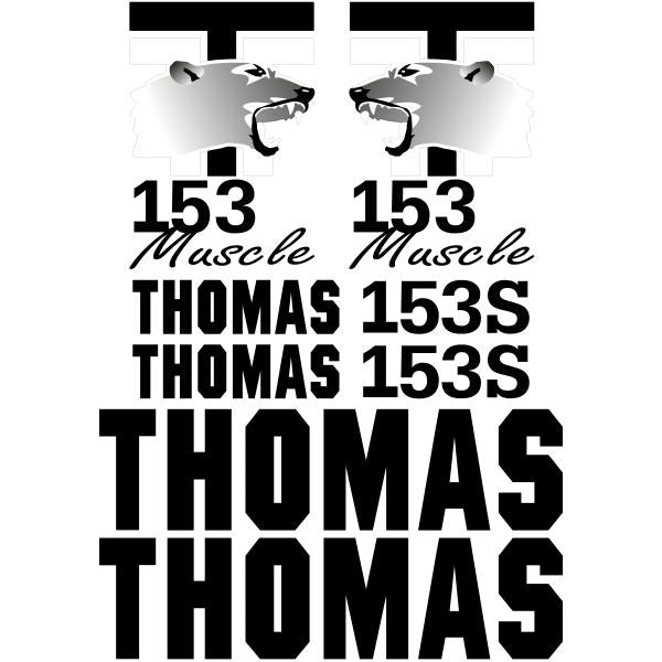 Thomas T153 S Decal Kit - Skid Steer
