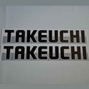 Takeuchi TB25 Decal Sticker Kit