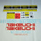 Takeuchi TB153FR Decal Sticker Kit