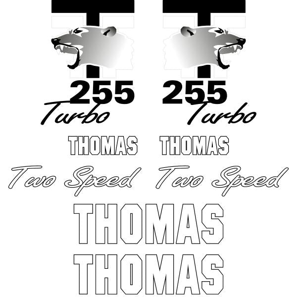 Thomas T255 Decal Kit - Skid Steer