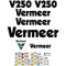 Vermeer V250 Decals Stickers