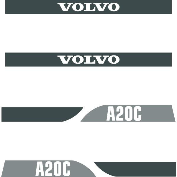 Volvo A20C Decal Kit