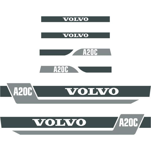 Volvo A20C Decals