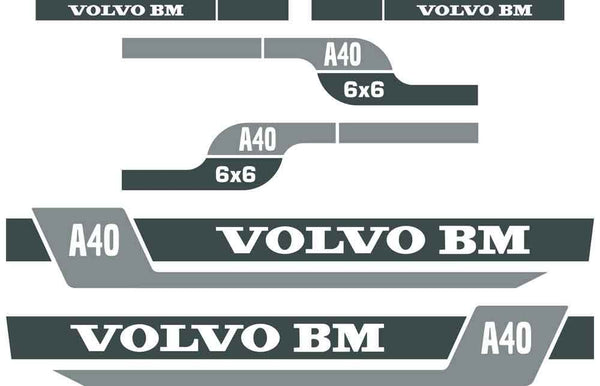 Volvo BM A40 Decals 