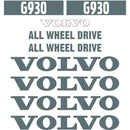 Volvo G930 Decals