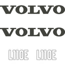 Volvo L110E Decals Stickers