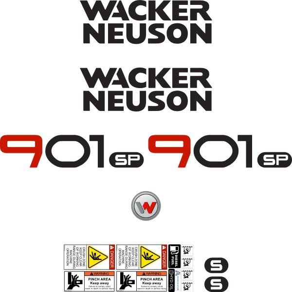 Wacker Neuson 901S P Decals