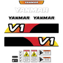 Yanmar V1 Decals Wheel Loader