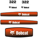 Bobcat 322 Decal Sticker Set