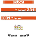 Bobcat X331 Decals Stickers 