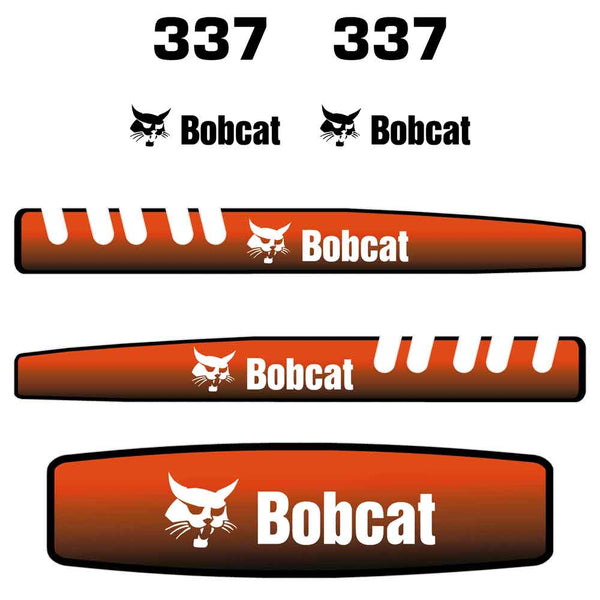 Bobcat 337 Decal Sticker Set