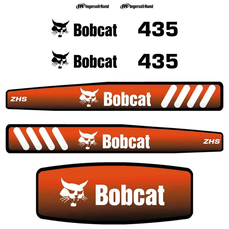 Bobcat 435 Decal Sticker Set