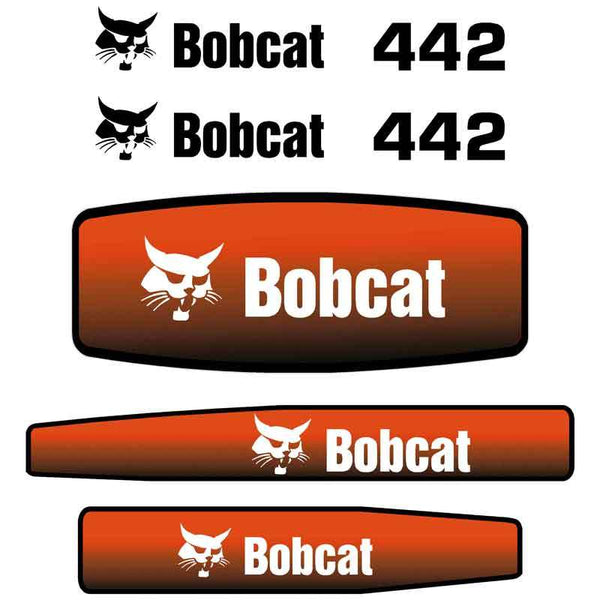 Bobcat 442 Decal Sticker Set