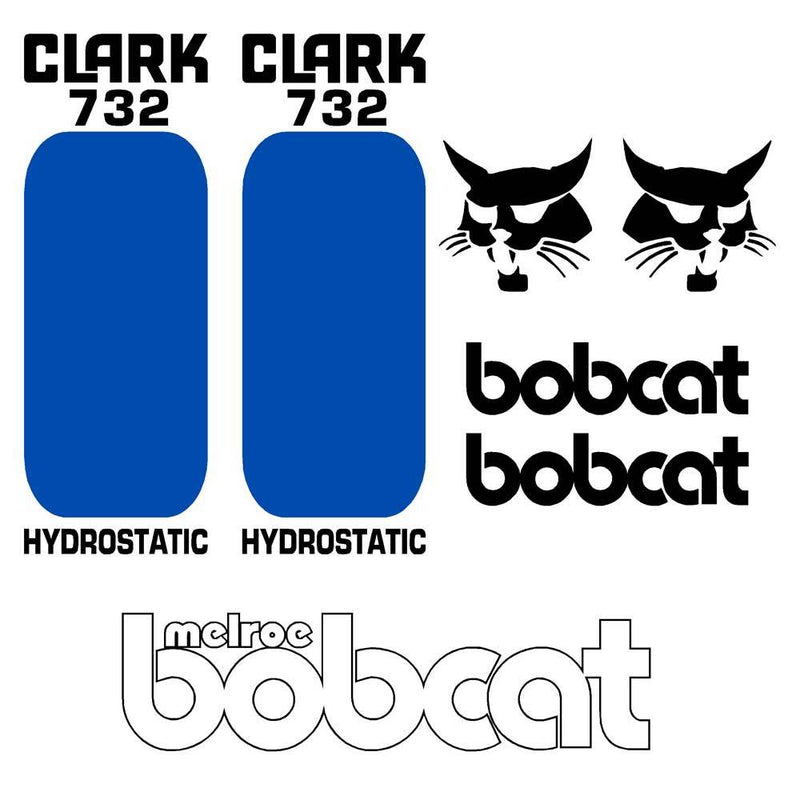 Bobcat 732 Decal Set