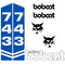 Bobcat Melroe 743 Decals