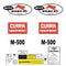 Bobcat Melroe M500 Decals Stickers 