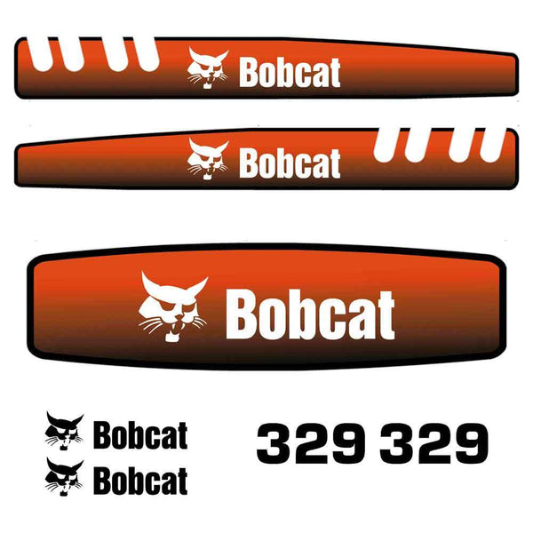 Fits Bobcat E20 Mini Excavator Decal Kit - Equipment Decals Fits Bobcat E20 Mini Excavator Decal Kit - Equipment Decals