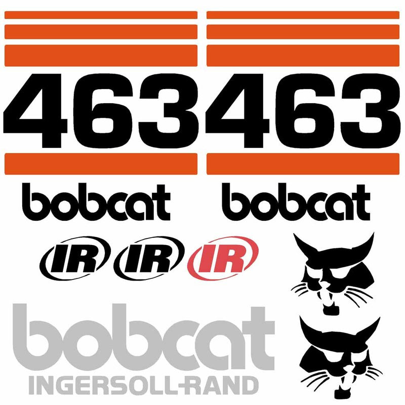 Bobcat 463F Decal Set