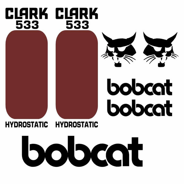 Bobcat 533 Decal Set