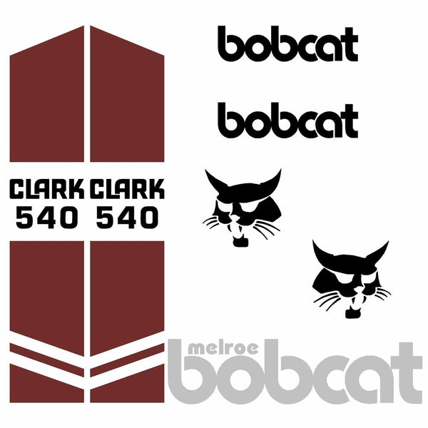 Bobcat 540 Decal Set