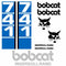 Bobcat 741 Decal Set IR