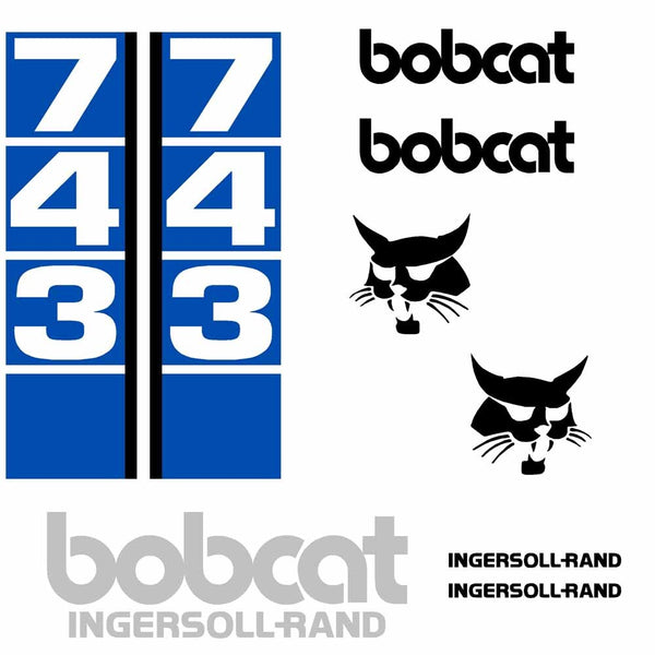 Bobcat IR 743 Decal Set
