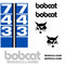 Bobcat IR 743 Decal Set
