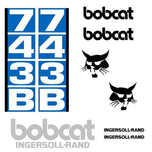 Bobcat IR 743B Decal Set 