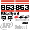 Bobcat 863 G Decal Set -IR Ingersoll Rand