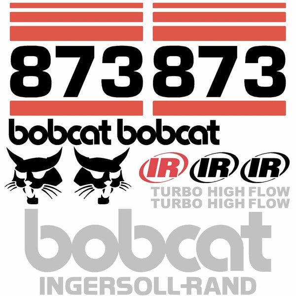 Bobcat 873 Decal Set (4)