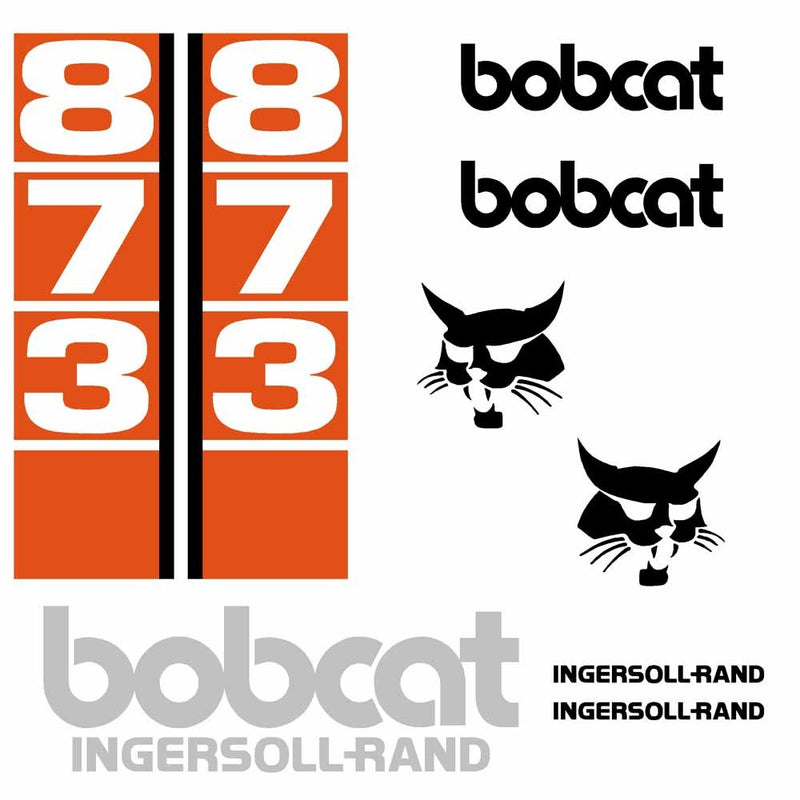 Bobcat 873 Decal Set (1)