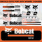 Bobcat T870 Decal Sticker Set