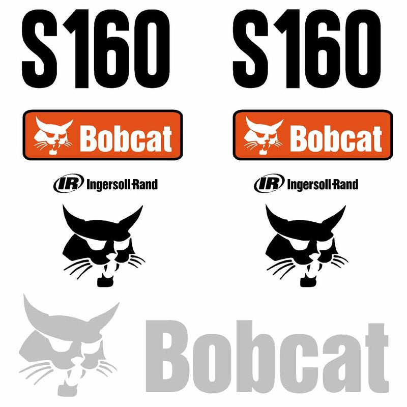 Bobcat S160 Decal Set
