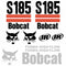 Bobcat S185 Decal Set (2003up)