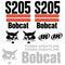 Bobcat S205 Decal Set (2003up)