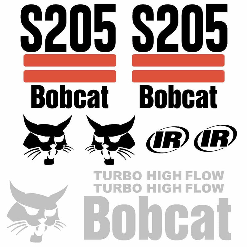 Bobcat S205 Decal Set (2003up)