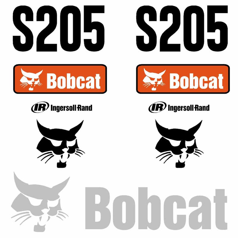 Bobcat S205 Decal Set