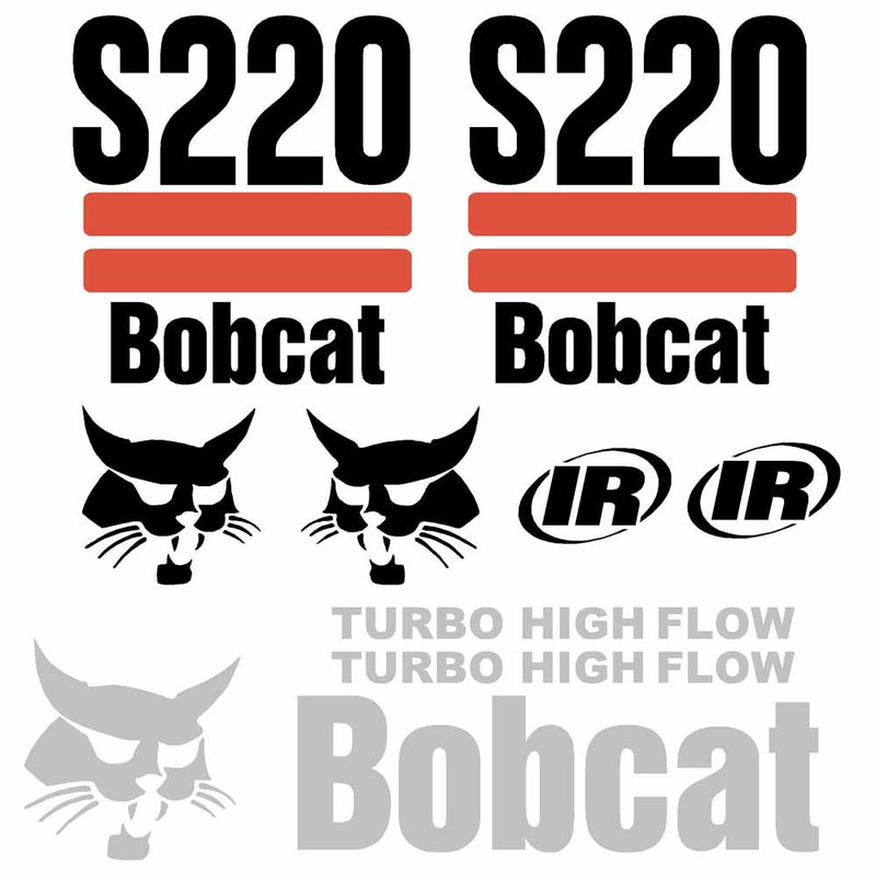 Bobcat S220 Decal Set (2003up)