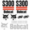  Bobcat S300 Decal Set (2003up)
