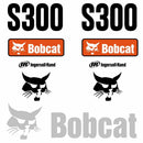 Bobcat S300 Decal Set