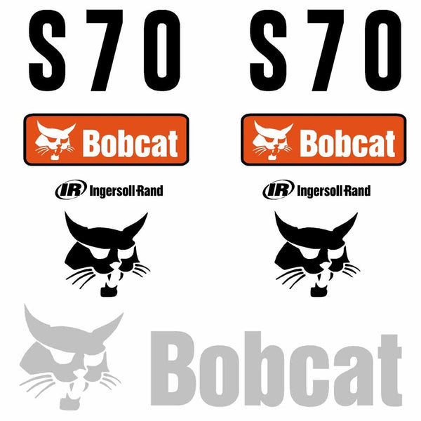 Bobcat S70 Decal Set