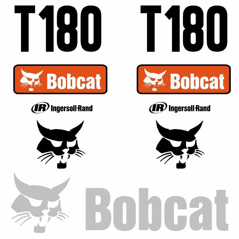 Bobcat T180 Decal Set