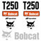 Bobcat T250 Decal Set