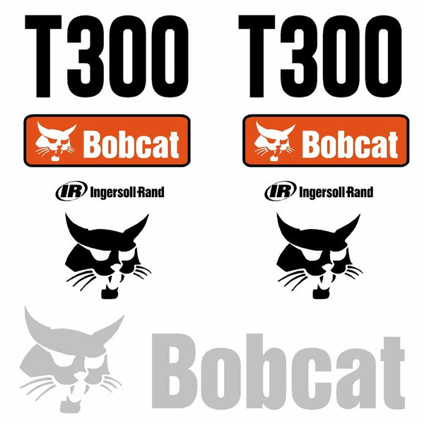 Bobcat T300 Decal Set