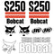 Bobcat S250 Decal Set (2003up)