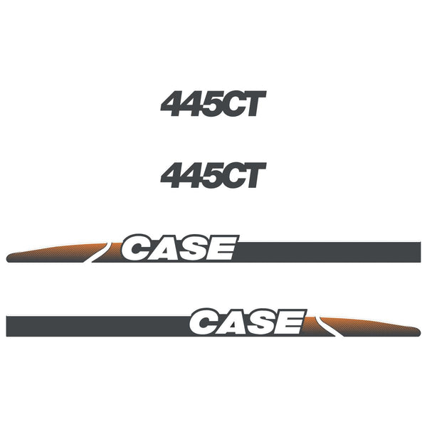 Case 445CT Decals Stickers Set