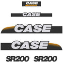 Case SR200 Decals Stickers Set